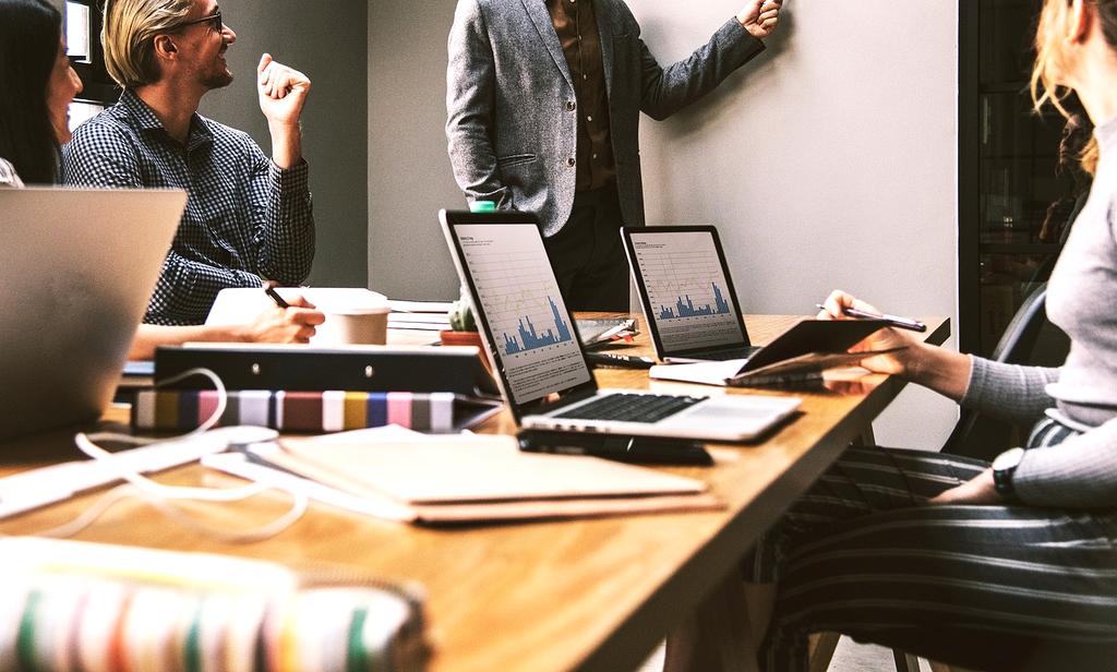 Neuralforge team collaborating on an AI consulting project